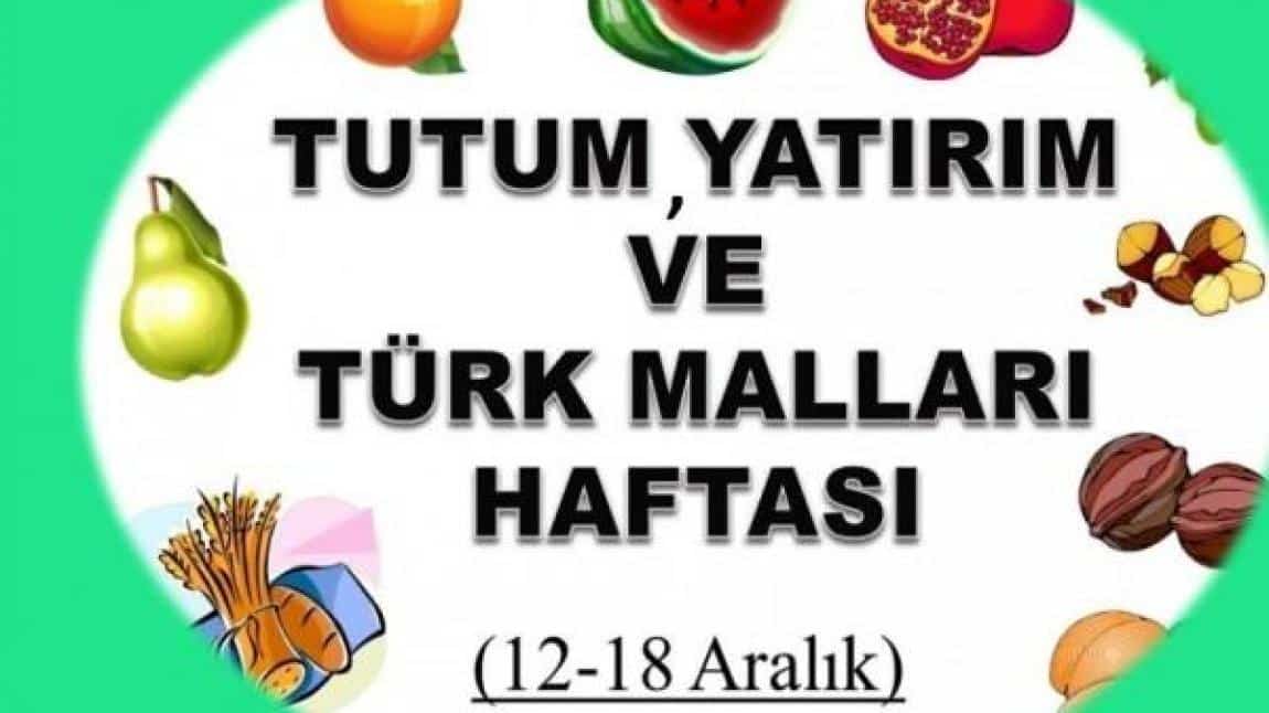 Yerli Malı Haftsı Etkinliğimiz...